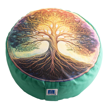 Coussin de méditation Arbre de vie